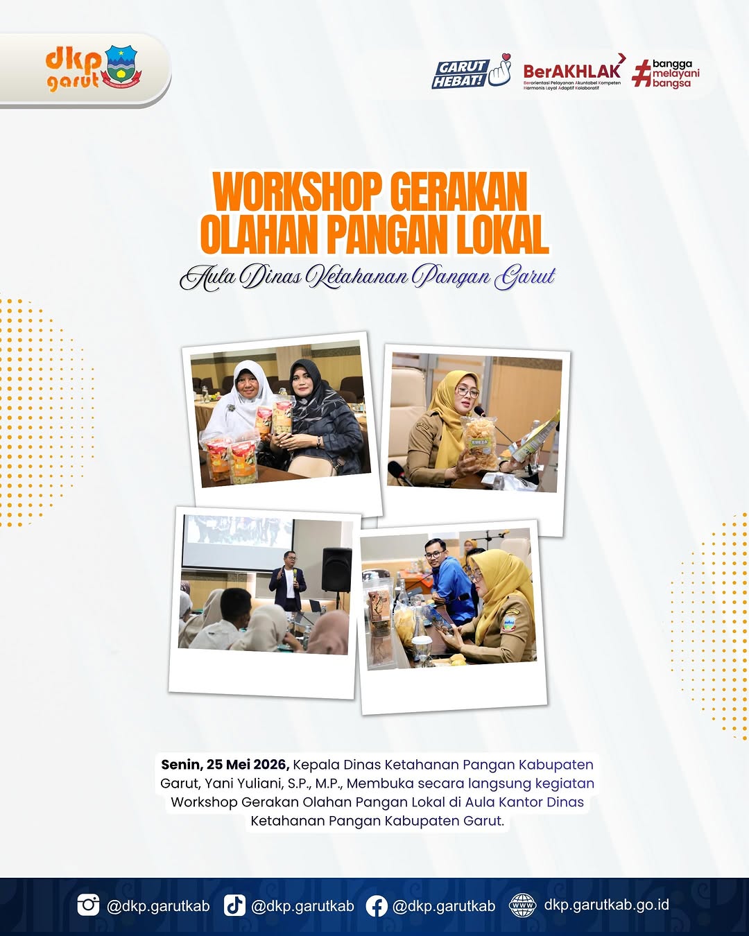 Workshop Gerakan Olahan Pangan Lokal